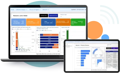 Destiny Resource Manager on laptop and tablet